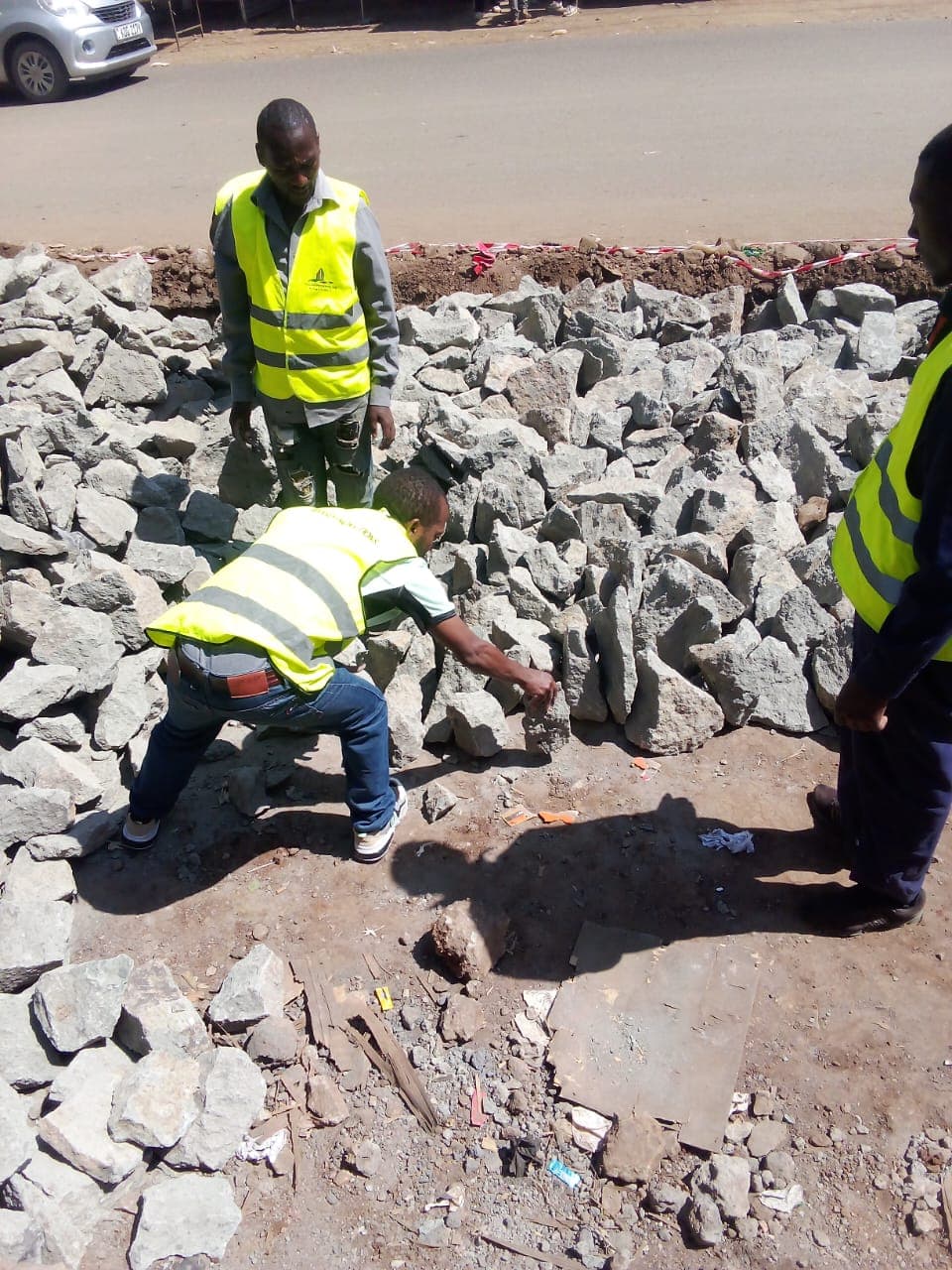 Kahawa West Bus stops and bus shelters construction