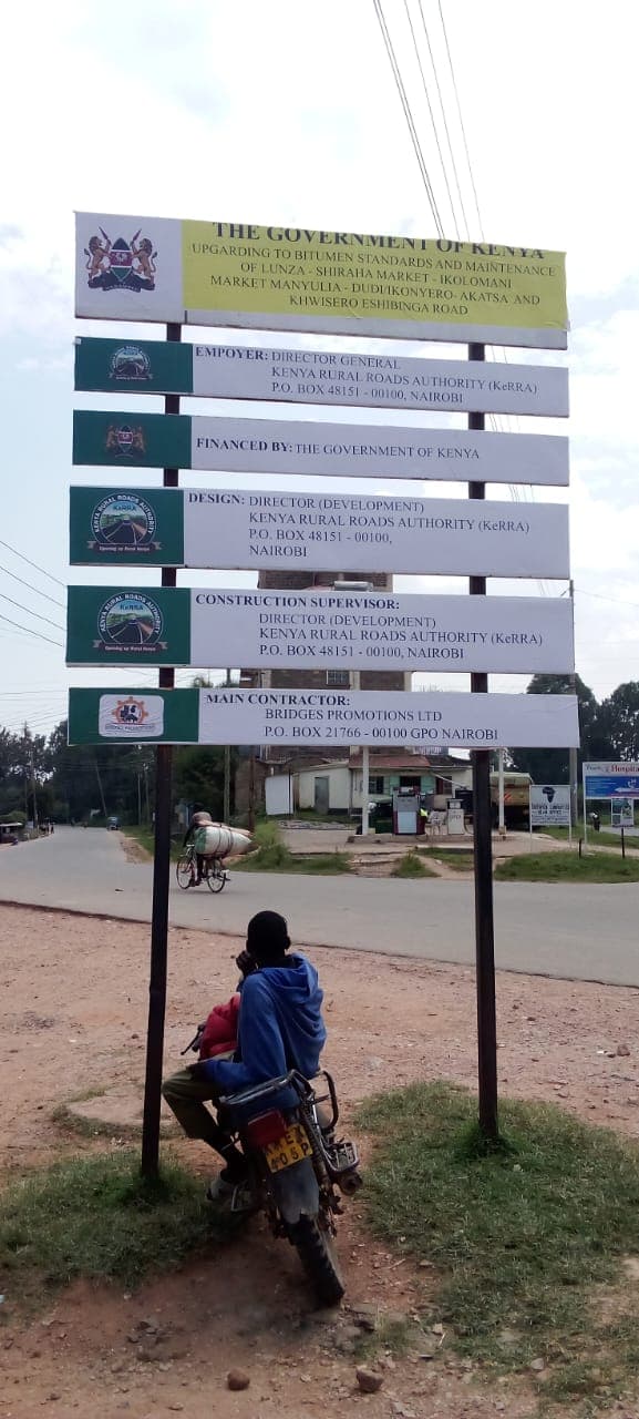 Kakamega Road Works