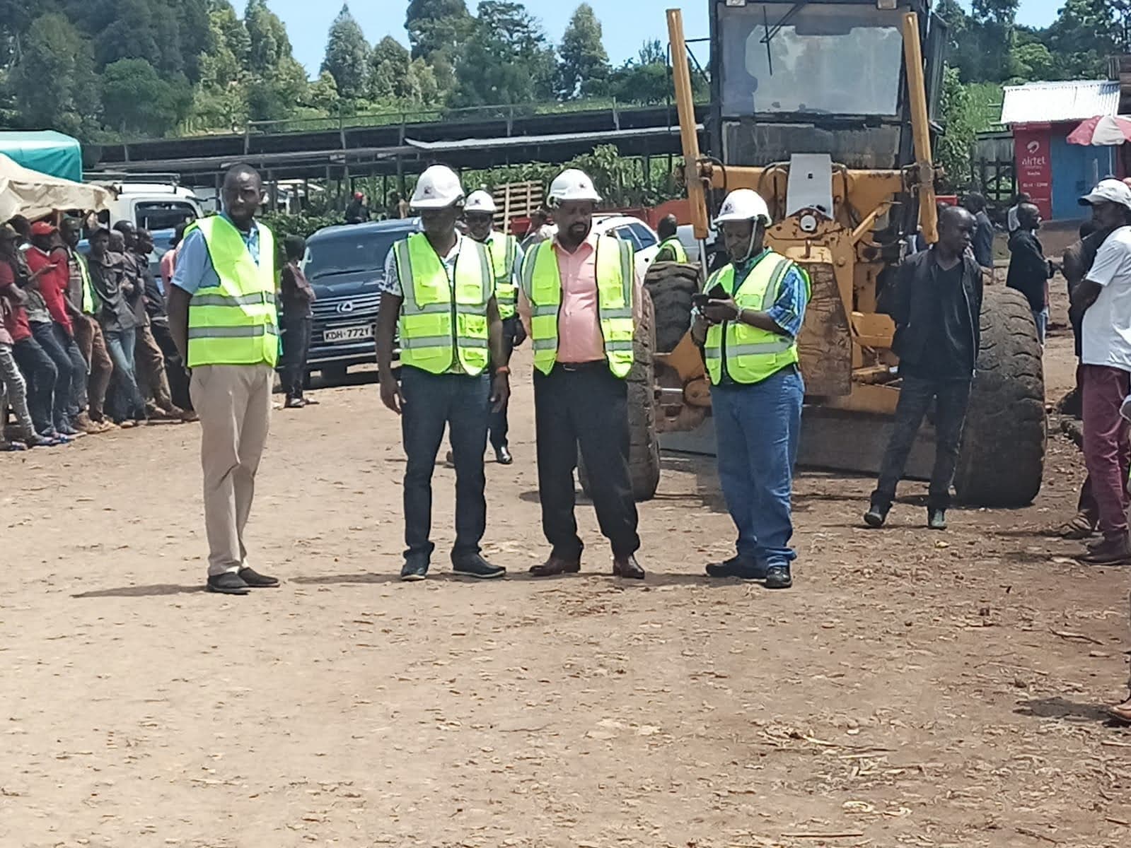 Kapsoit- construction of non-motorized transport facilities